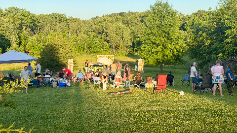 Togetherland on the lawn